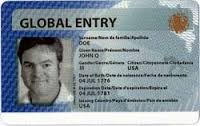 Global Entry CARD